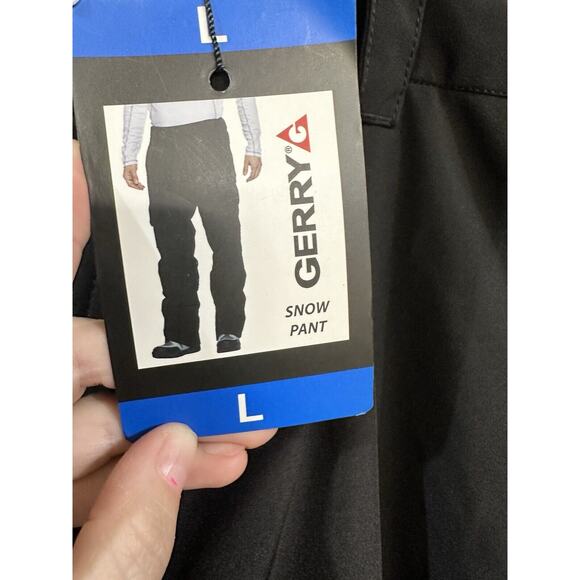 Gerry Men's L Snow-Tech Ski Pants with Flip Closure Cargo Pockets New w/Defect - Picture 3 of 7